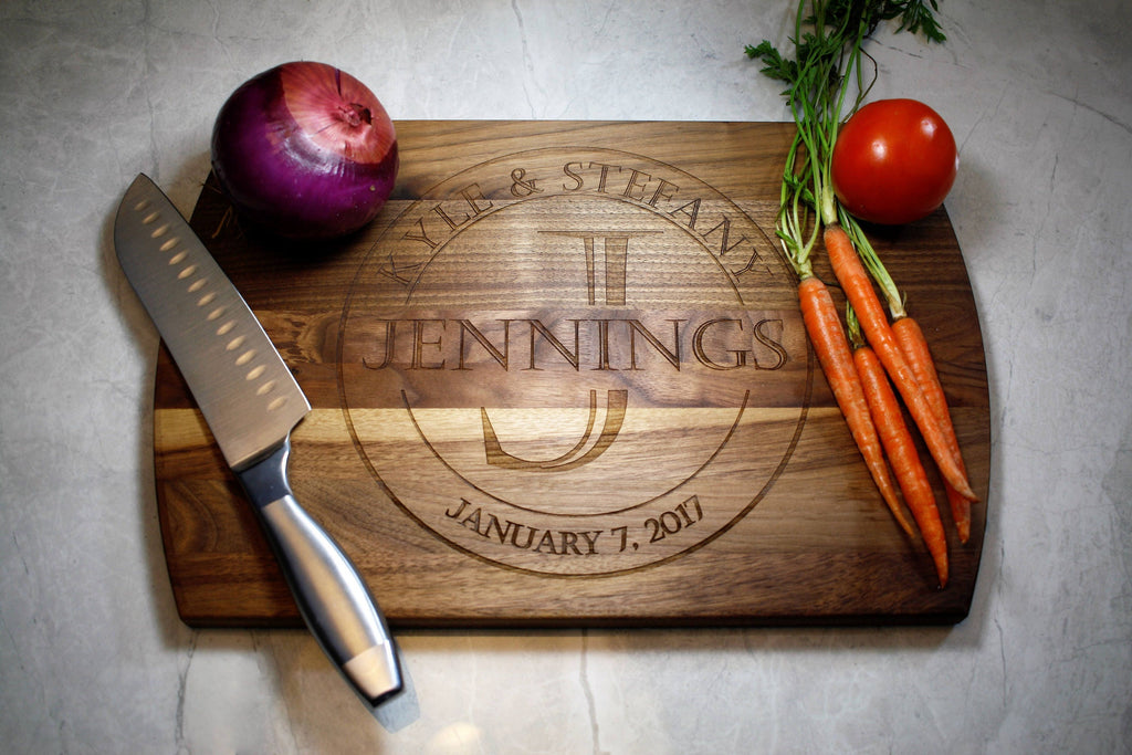 Personalized Cutting Board - Wedding Gift - Engagement - Gifts for Mom - Custom Cutting Board - Personalized Kitchen - Kitchen Gift - Fiance