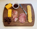 Reversible Black Walnut Cutting Board / Charcuterie Board, Made in the U.S.A.