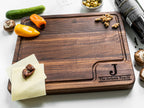 Walnut Cutting Board, Elegant Cutting Board, Large Thick Cutting Board, BBQ Board, Walnut Wood, Closing Gift