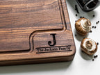 Walnut Cutting Board, Elegant Cutting Board, Large Thick Cutting Board, BBQ Board, Walnut Wood, Closing Gift