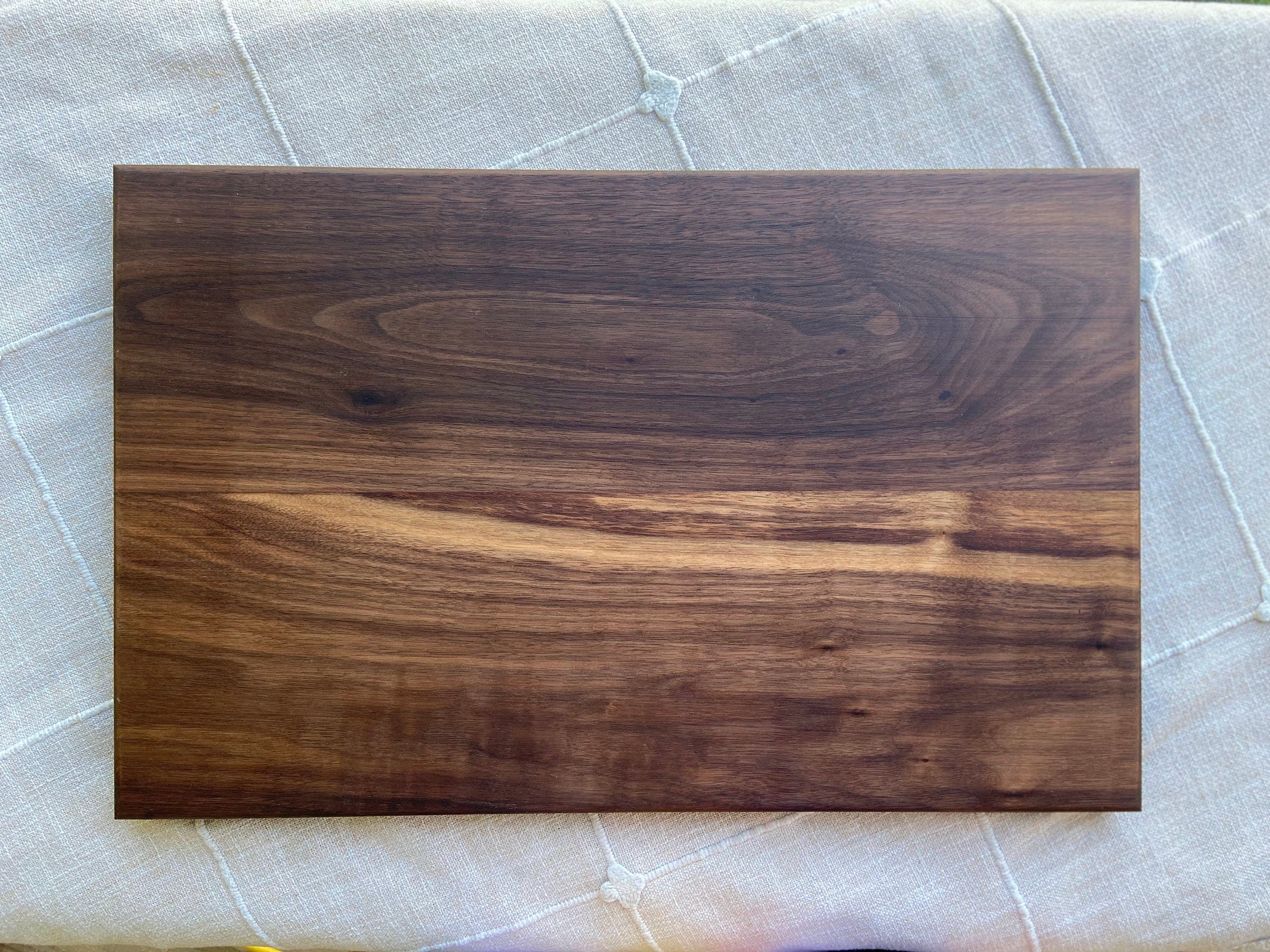 Extra Large Walnut Cutting or Serving Board, Solid, Handmade Charcuterie, Food Grade, NonToxic, Gift, Square or Rectangle Wood Serving Tray