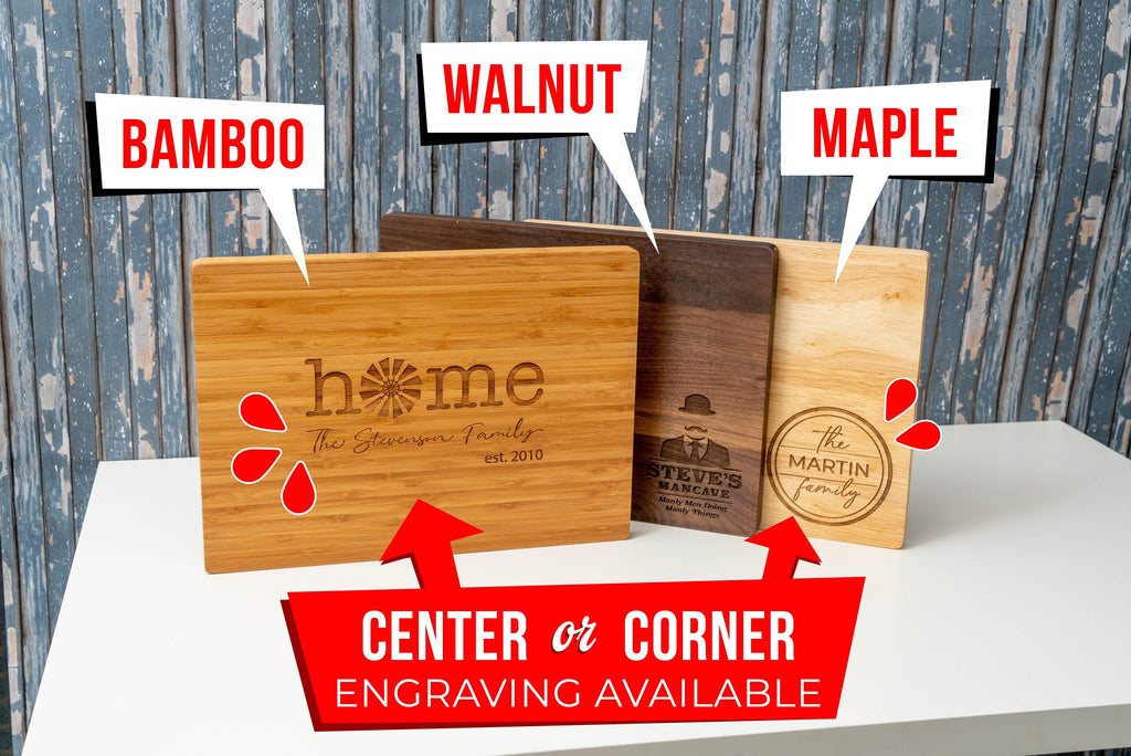 Anniversary Gifts, Personalized Cutting Boards, Anniversary Gifts for her, Gifts for Couple, Gifts for Him, Gifts for Husband, Custom Boards