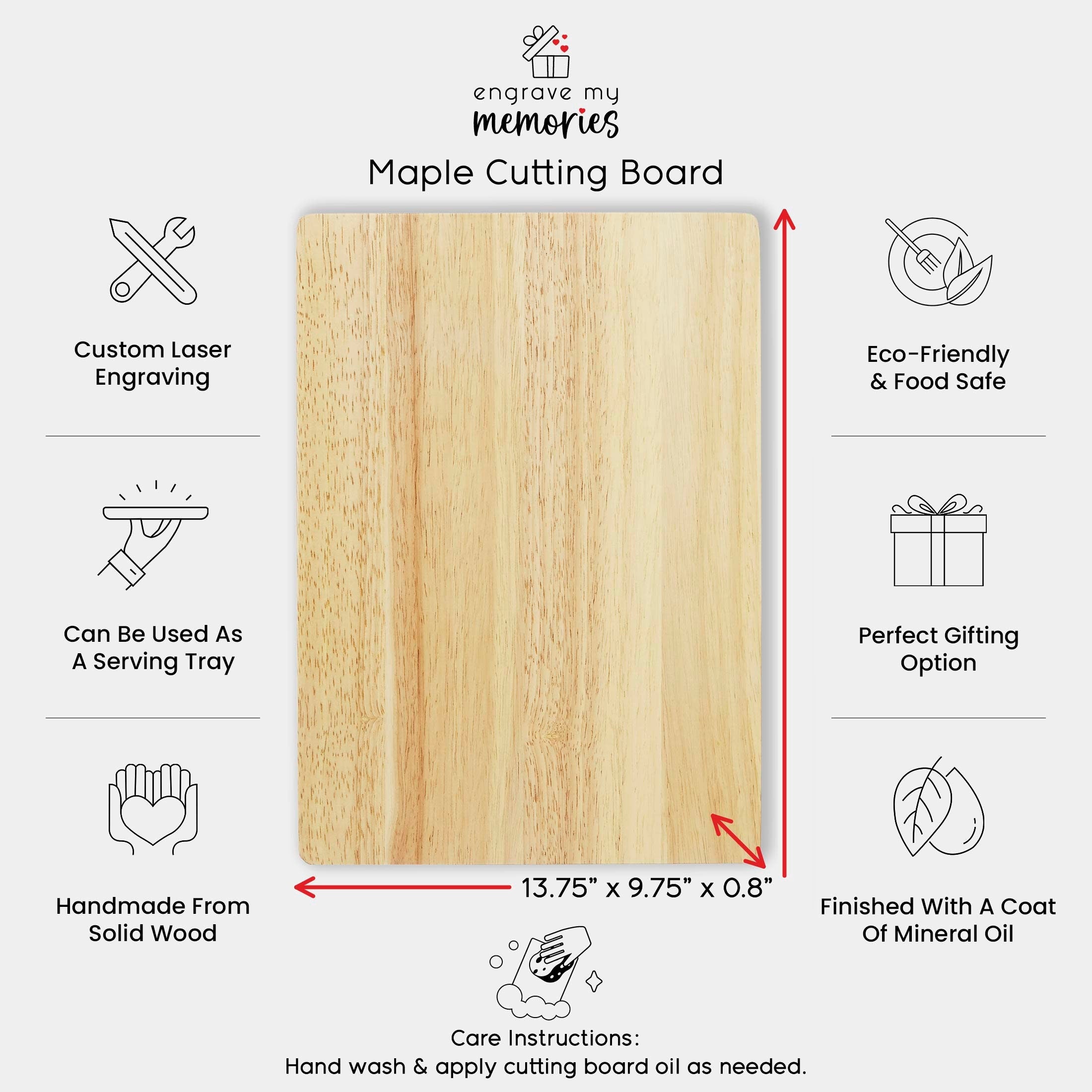 Anniversary Gifts, Personalized Cutting Boards, Anniversary Gifts for her, Gifts for Couple, Gifts for Him, Gifts for Husband, Custom Boards