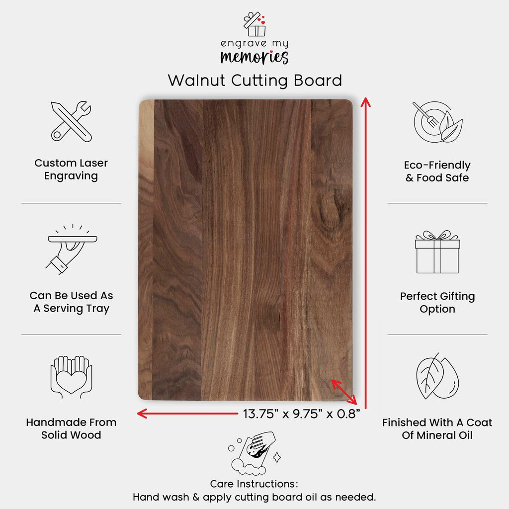 Anniversary Gifts, Personalized Cutting Boards, Anniversary Gifts for her, Gifts for Couple, Gifts for Him, Gifts for Husband, Custom Boards