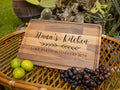 Custom Cutting Board, Grandma Cutting Board, Charcuterie Board, Engraved Cutting Board, Gift for Mom, Gift for Grandma, Gift for Nana