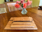 Set of Three Wooden Cutting Boards - Made in Maine - Walnut and/or Cherry