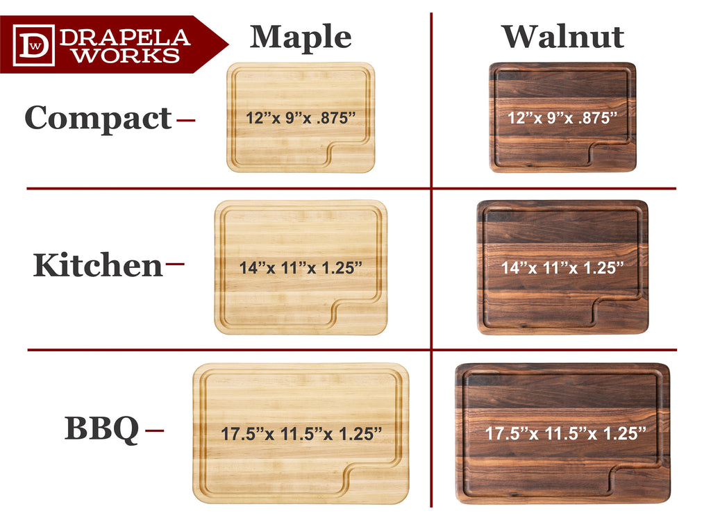 Walnut Cutting Board, Elegant Cutting Board, Large Thick Cutting Board, BBQ Board, Walnut Wood, Closing Gift