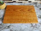 Solid Cherry Wood Cutting Board, Non-Toxic No Glue Cutting Board, Handmade Wooden Cutting Board, Mini Cutting Board, With or Without Feet