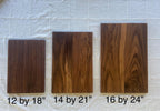 Extra Large Walnut Cutting or Serving Board, Solid, Handmade Charcuterie, Food Grade, NonToxic, Gift, Square or Rectangle Wood Serving Tray