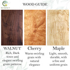 Solid One Piece Cutting Board – Walnut, Cherry, Maple – Single Piece of Hardwood, Wood Personalized Charcuterie Board, Wooden Serving Boards