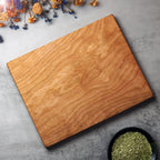 Solid One Piece Cutting Board – Walnut, Cherry, Maple – Single Piece of Hardwood, Wood Personalized Charcuterie Board, Wooden Serving Boards