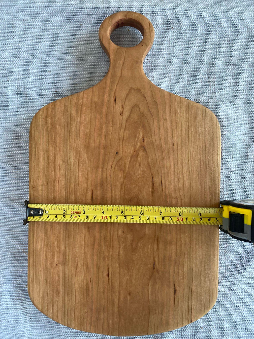 One Piece, Non-Toxic, Handcrafted Large Cutting Board – Choose Walnut, Cherry, or Maple | Charcuterie, Cheese Board, Kitchen Gift
