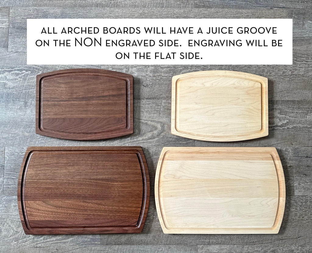 Personalized Cutting Board - Engraved Cutting Board, Charcuterie Board, Wedding Gift, Housewarming Gift, Anniversary Gift, Engagement