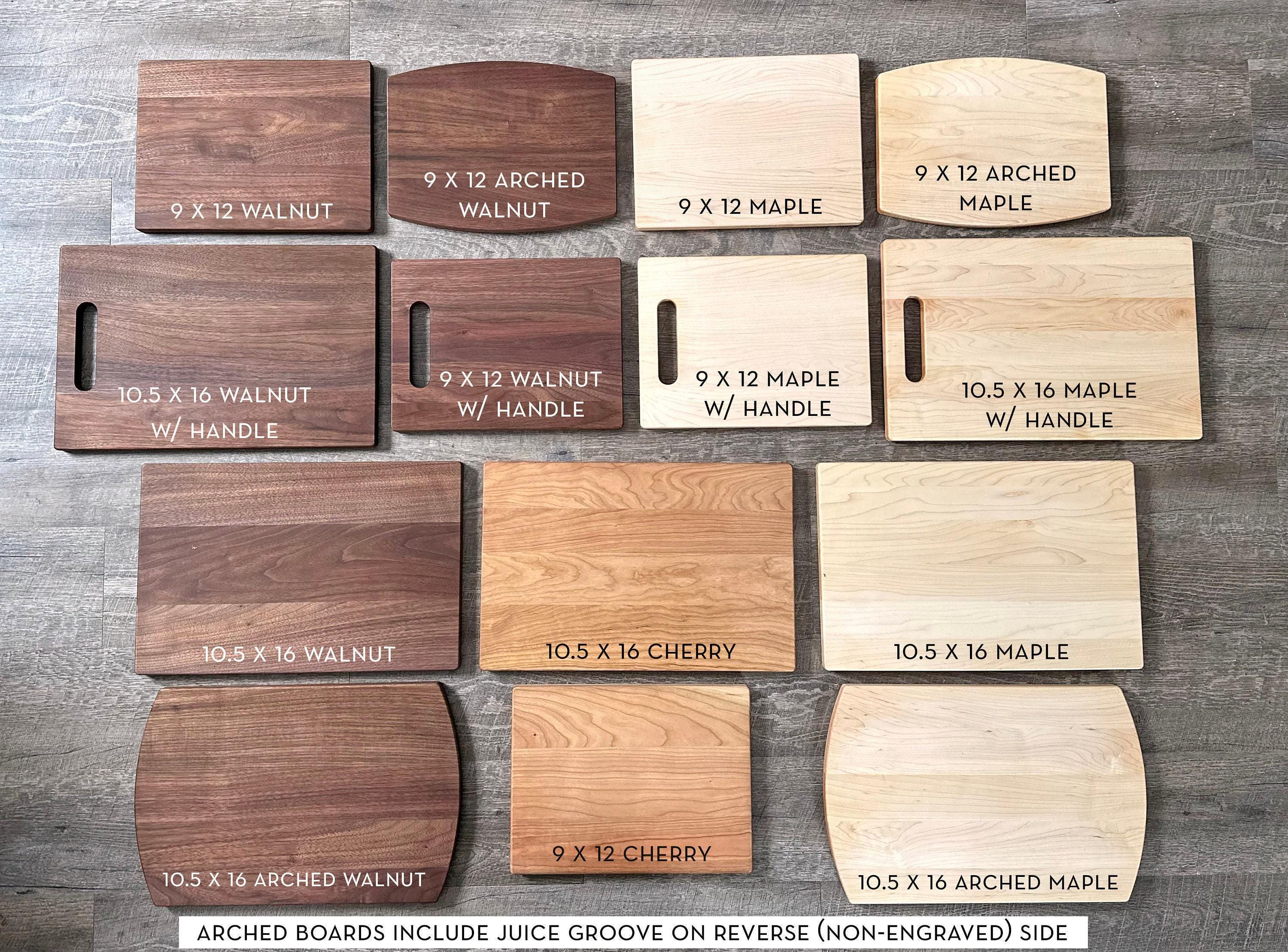 Personalized Cutting Board - Engraved Cutting Board, Charcuterie Board, Wedding Gift, Housewarming Gift, Anniversary Gift, Engagement