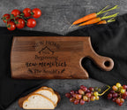 Personalized Cutting Board, Housewarming Gift, New Home Gift, Custom Family Name Board, Engraved Wood Board, New Beginning Gift