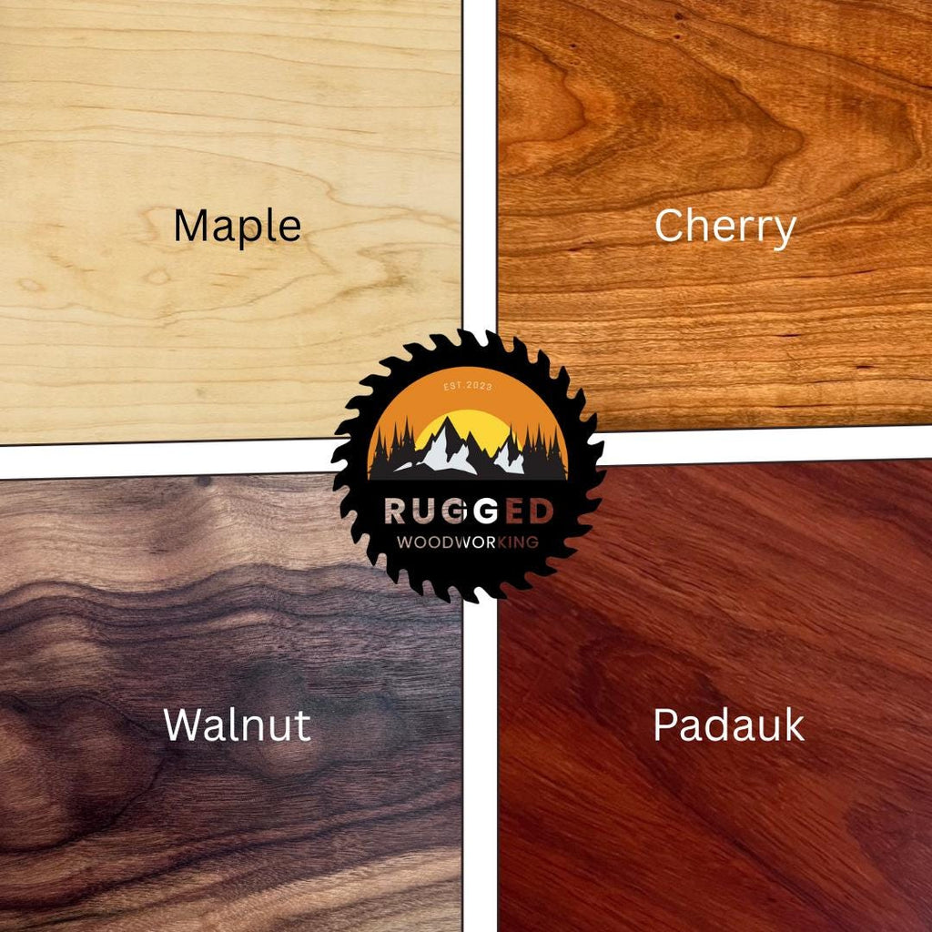One Piece Walnut Cutting Board – SOLID Hardwood, Non-Toxic, Handmade USA, ORGANIC Finish, No Glues or Stains