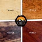 One Piece Walnut Cutting Board – SOLID Hardwood, Non-Toxic, Handmade USA, ORGANIC Finish, No Glues or Stains