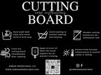 Wood Cutting Board, Personalized Cutting Board, Floral Engagement Gift For Couple, Personalized Charcuterie Board, Engraved Wedding