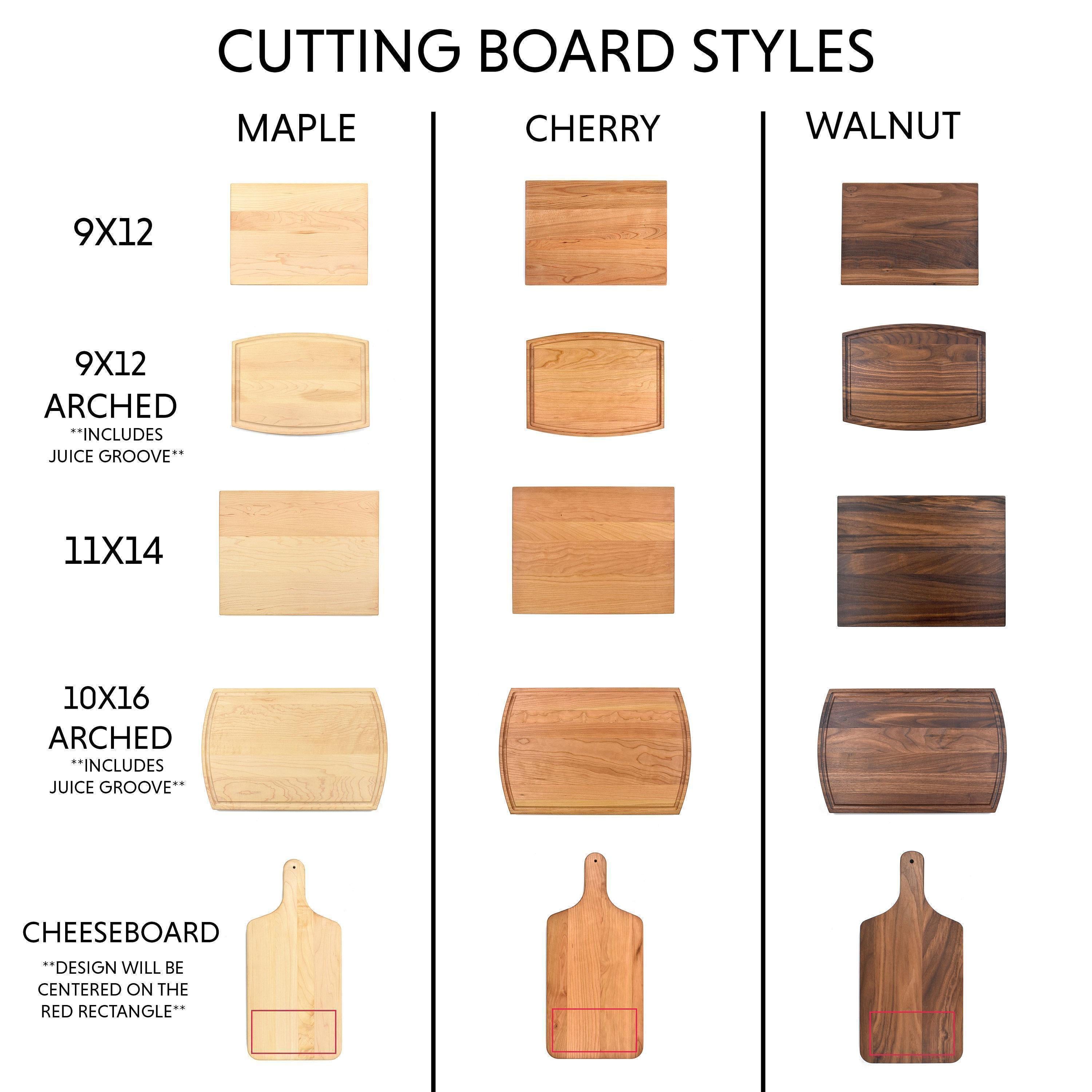 Wood Cutting Board, Personalized Cutting Board, Floral Engagement Gift For Couple, Personalized Charcuterie Board, Engraved Wedding, 315
